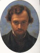 William Holman Hunt Dante Gabriel Rossetti oil painting